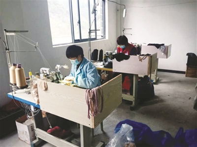 屏门乡来料加工有序复工