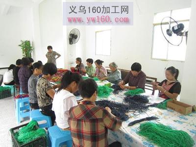 龙泉安仁镇来料加工飞速发展