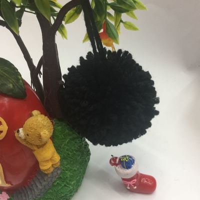 毛球厂家批发涤纶毛线7公分毛球围巾帽子服装等辅料_ 大海毛球厂_ 义乌国际商贸城四区_义乌购